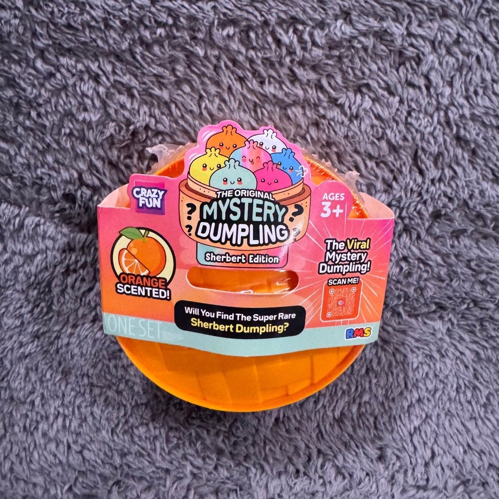 RMS Crazy Fun Mystery Dumpling Sherbert Edition Orange Scented Surprise Toy New